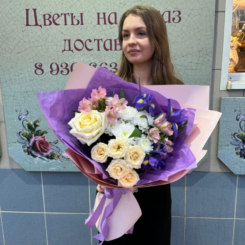 А-28а букет: "Лавандовый сон"