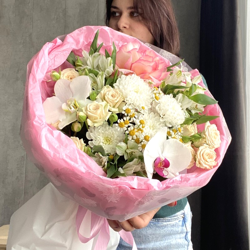 Б-38а букет: "Воздушная акварель"