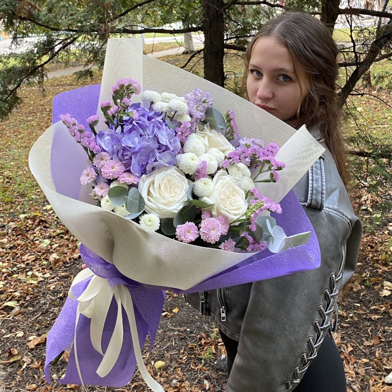 В-60 букет: "Запах лаванды"