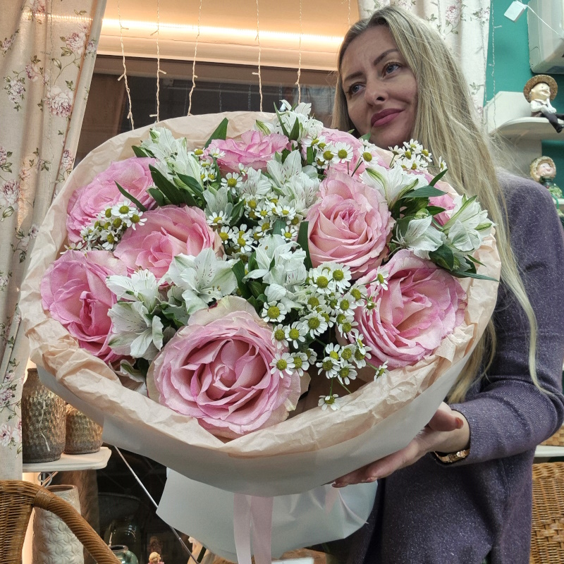 В-69а букет: "Нежное сердце"