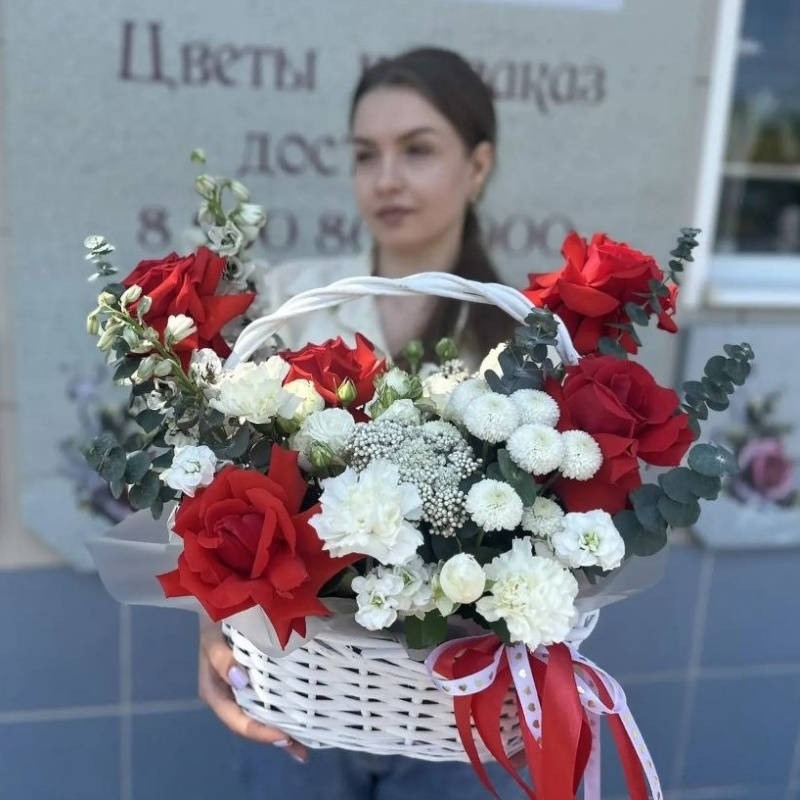 Кр-105 Корзина с цветами