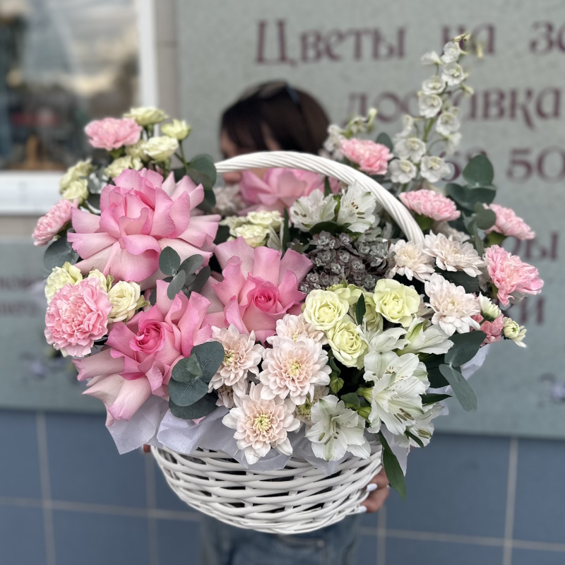 Кр -140 Корзина с цветами