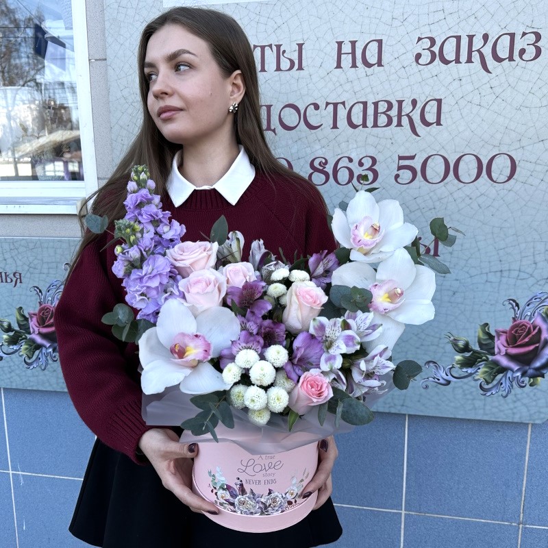 К-87 Коробка с цветами