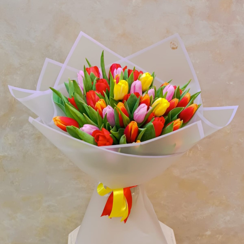 Т-103 Букет из 45 тюльпанов